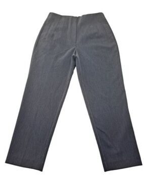 Zara high waisted Straight-Leg Gray Dress Pants